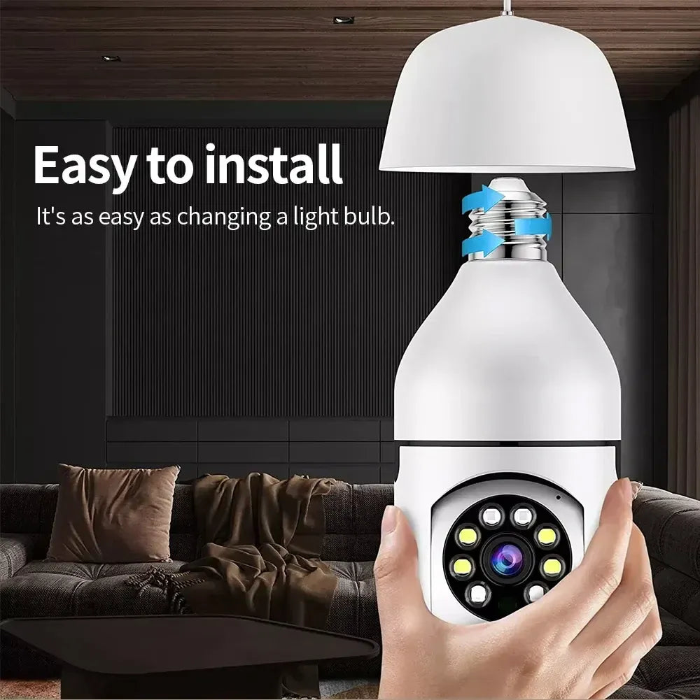 Wifi Light Bulb Camera