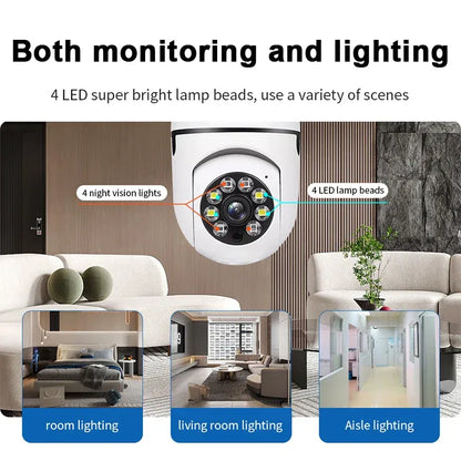 Wifi Light Bulb Camera