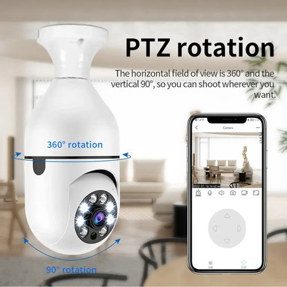 Wifi Light Bulb Camera