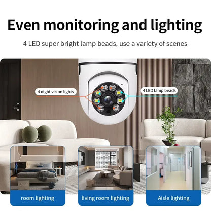 Wifi Light Bulb Camera