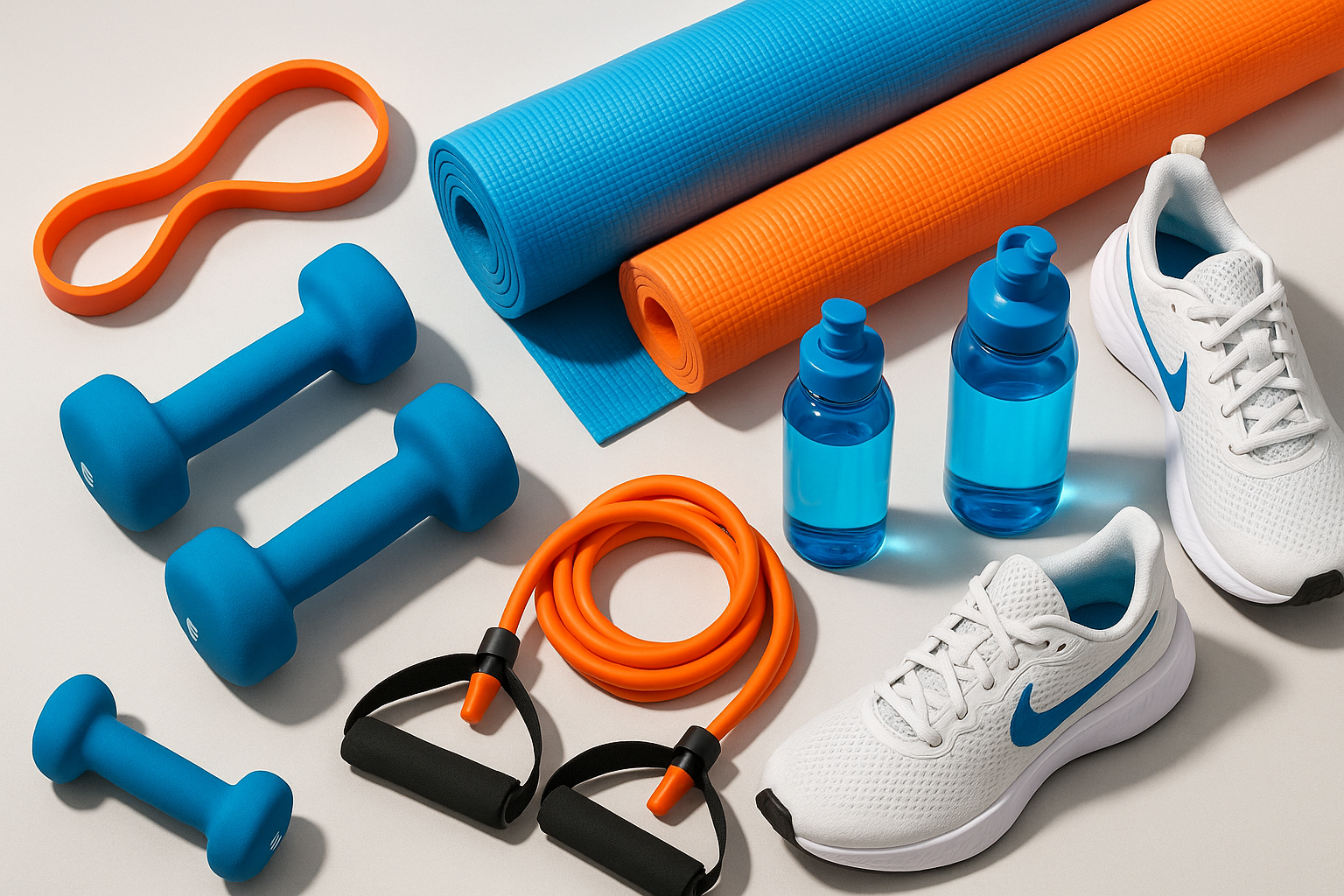 make a fitness collection image 