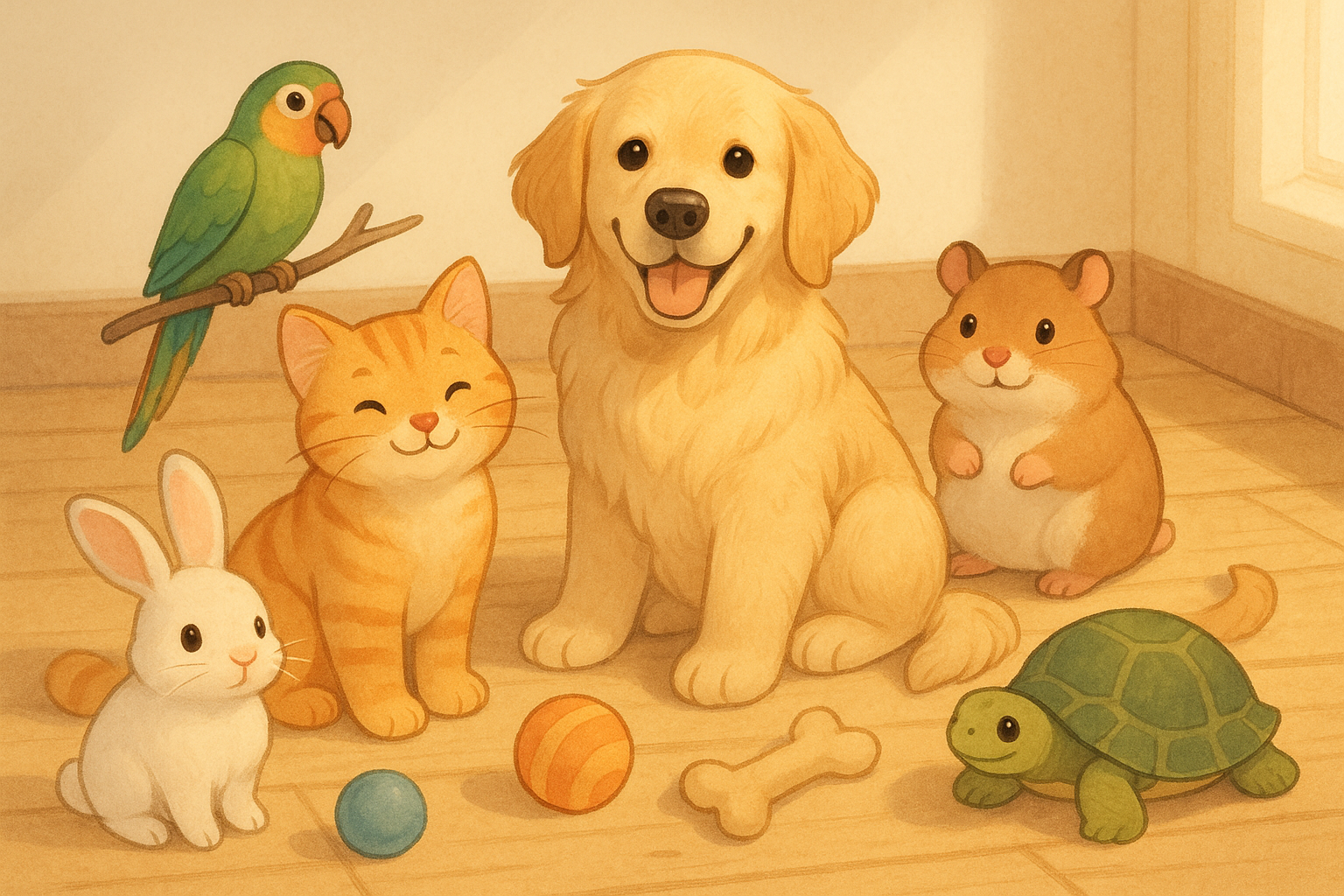 make a pet collection image 